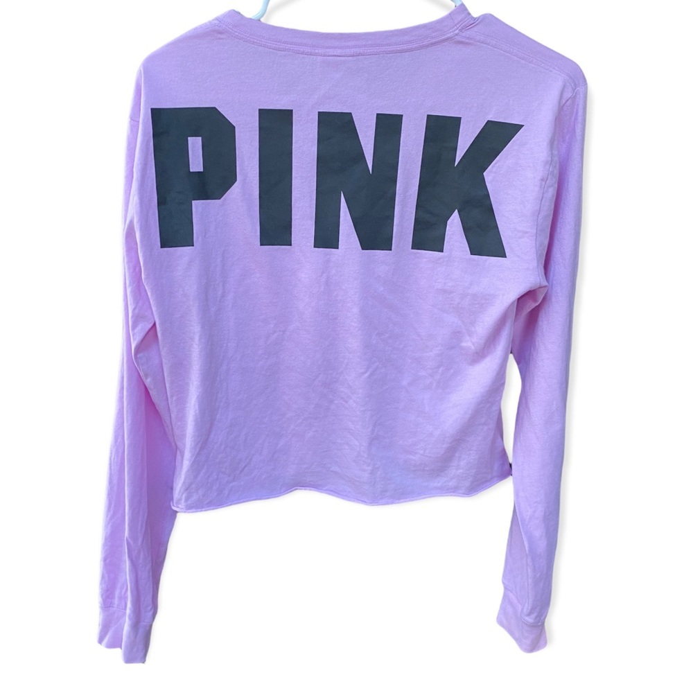NWOT Victoria’s Pink Lavender Crop Top  XS